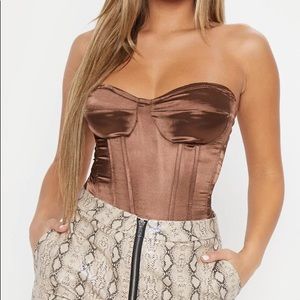 PrettyLittleThing Corset Top